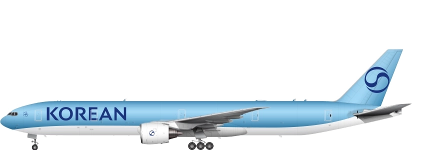 Kerori | Korean Air B777-300(ER) lining up on Runway 16R at