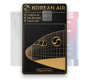 현대카드 대한항공카드 300 - the Gold Plane