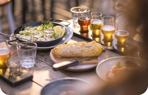 펍 음식과 함께 즐기는 크래프트 맥주