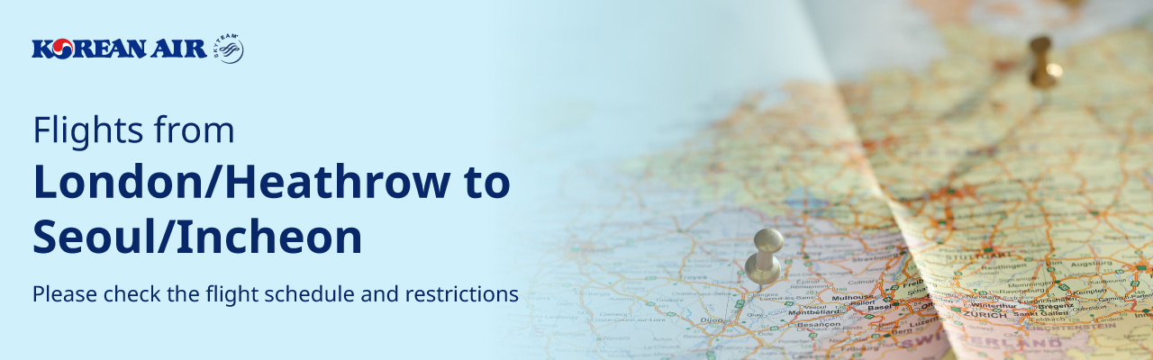 Flights From London Heathrow To Seoul Incheon Korean Air